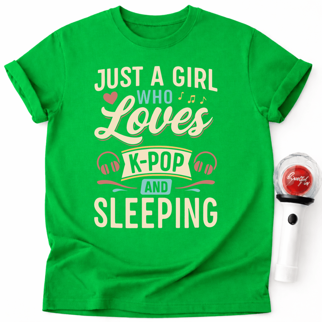 K-POP UND SCHLAF-T-SHIRT