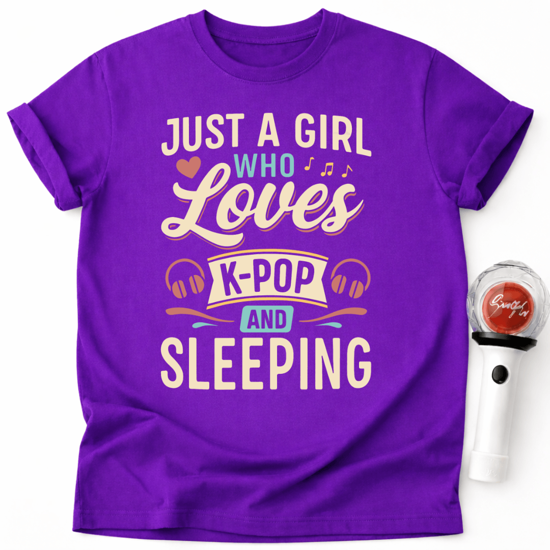 K-POP UND SCHLAF-T-SHIRT
