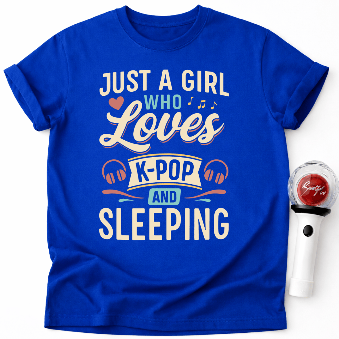 K-POP UND SCHLAF-T-SHIRT