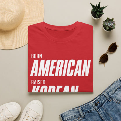 Born American Raised Korean Proud Both T-Shirt