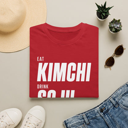 EAT KIMCHI DRINK SOJU LOVE KOREA T-SHIRT