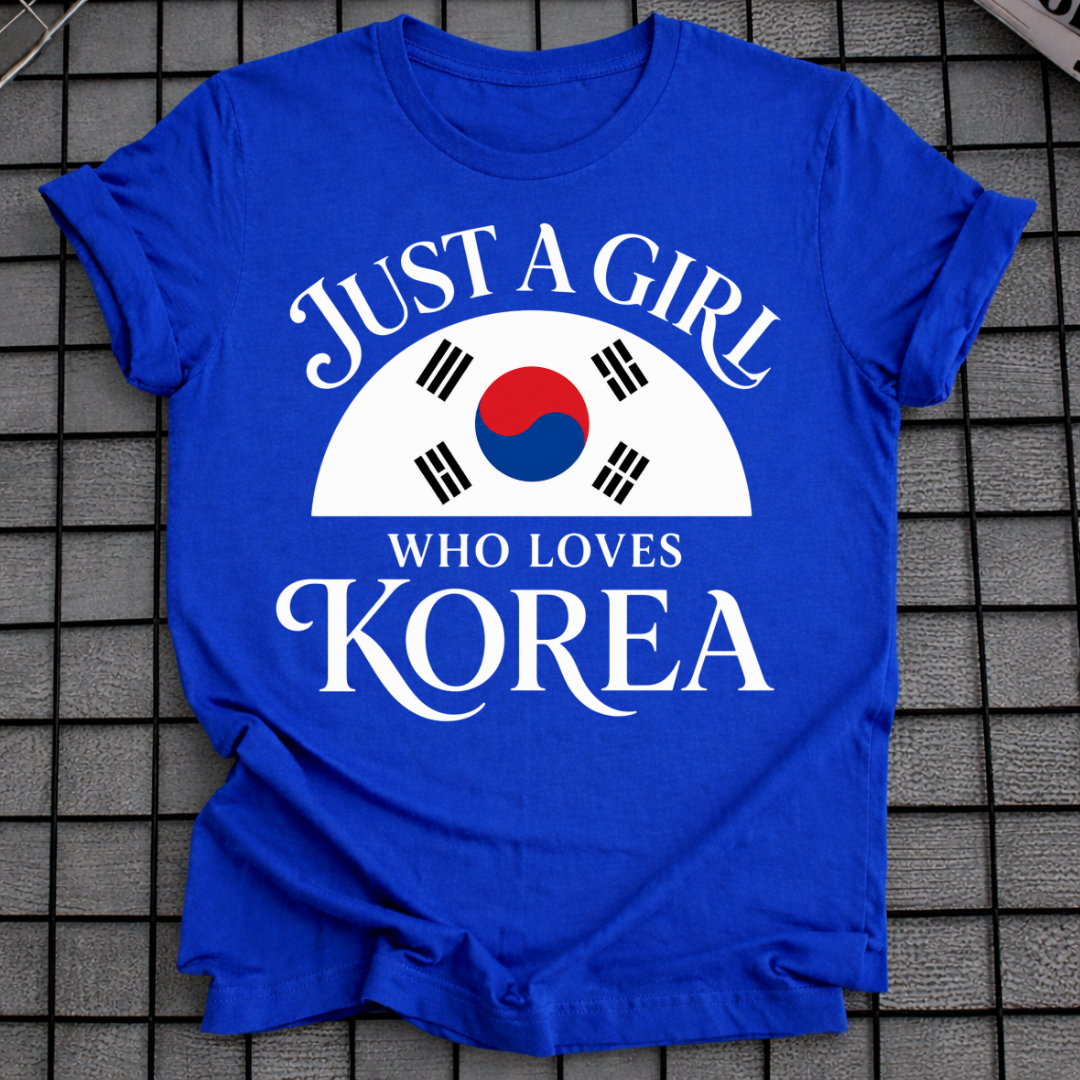 THIS GIRL LOVES KOREA T-SHIRT