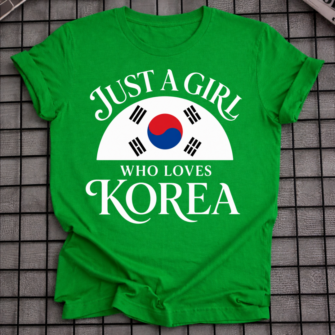 THIS GIRL LOVES KOREA T-SHIRT