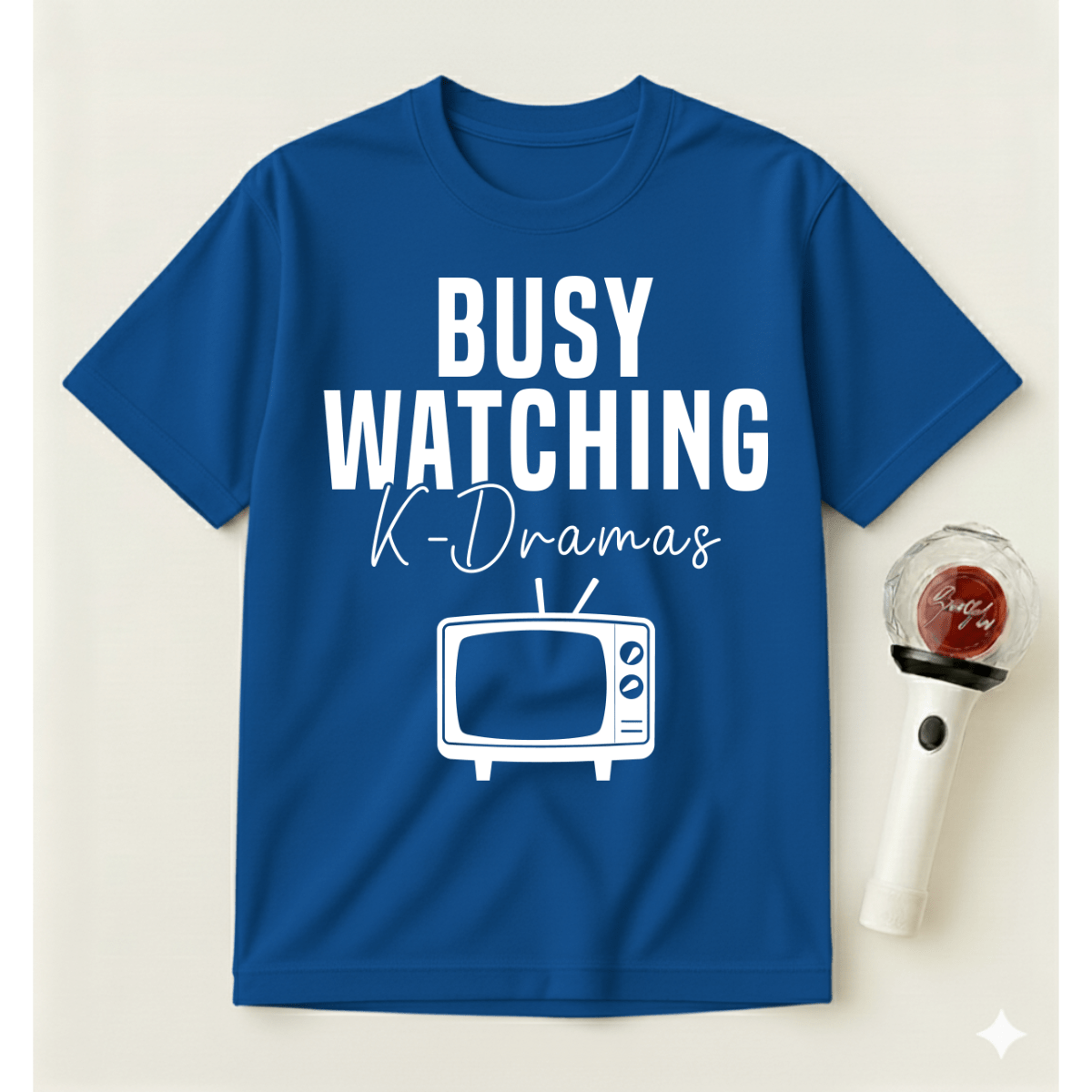 BUSY WATCHING K-DRAMAS T-SHIRT
