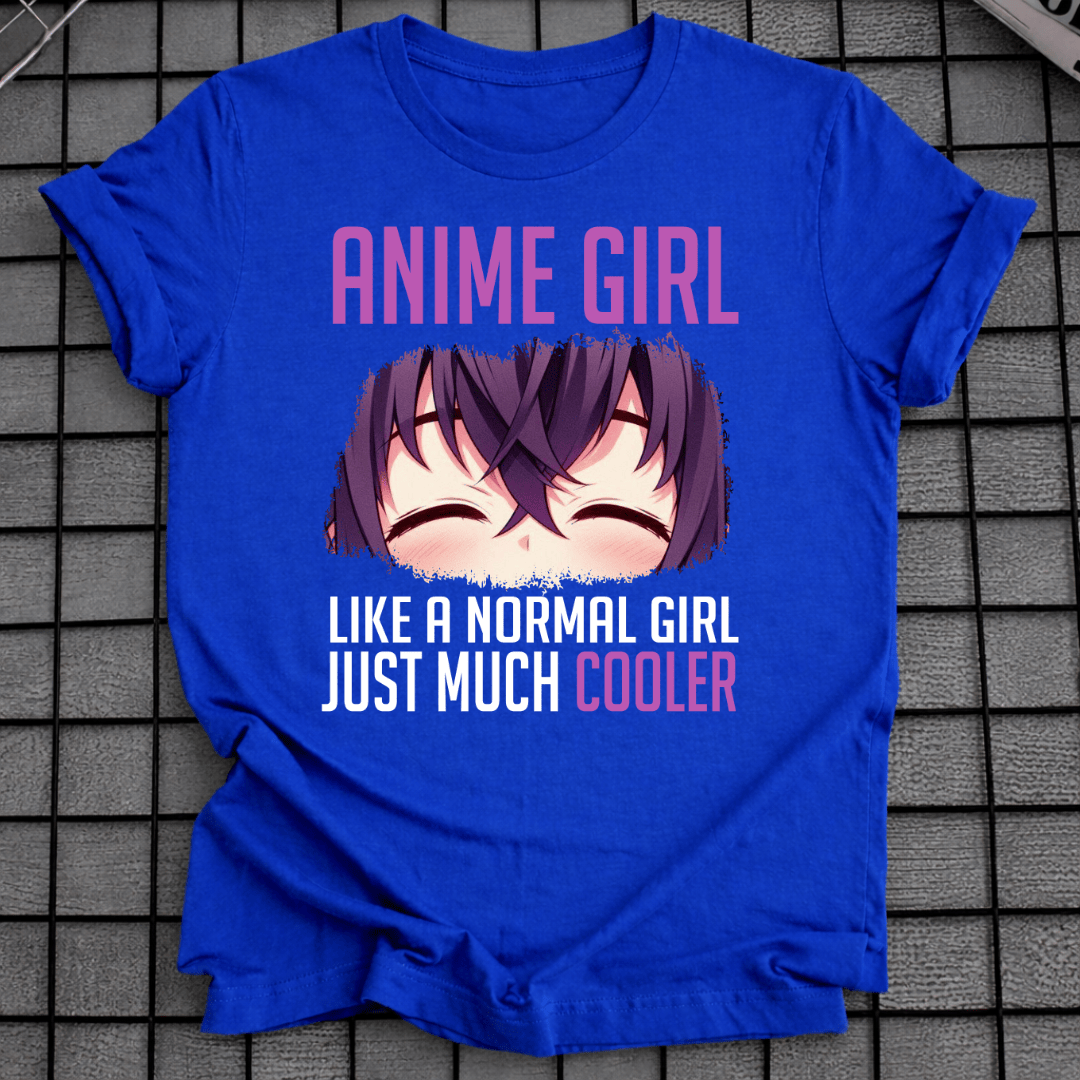 ANIME-GIRL COOLERES T-SHIRT