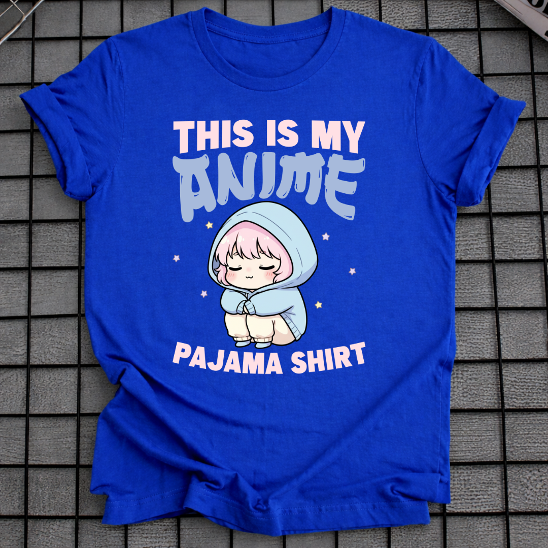 ANIME SCHLAFMÜTZE MÄDCHEN T-SHIRT