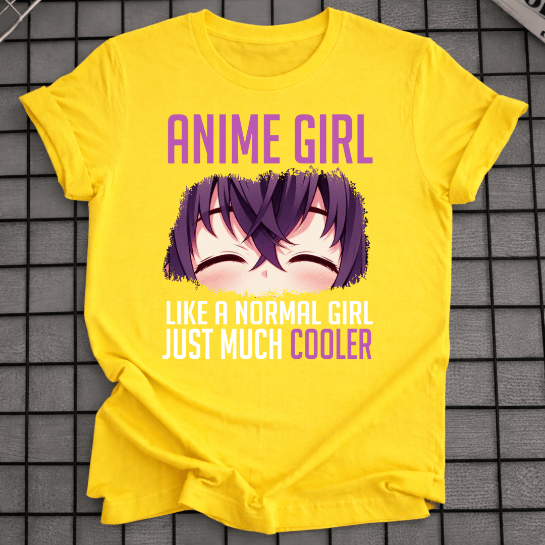 ANIME-GIRL COOLERES T-SHIRT