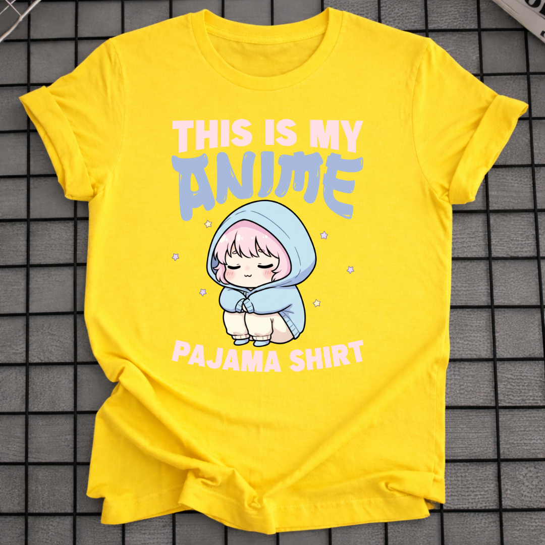 ANIME SCHLAFMÜTZE MÄDCHEN T-SHIRT