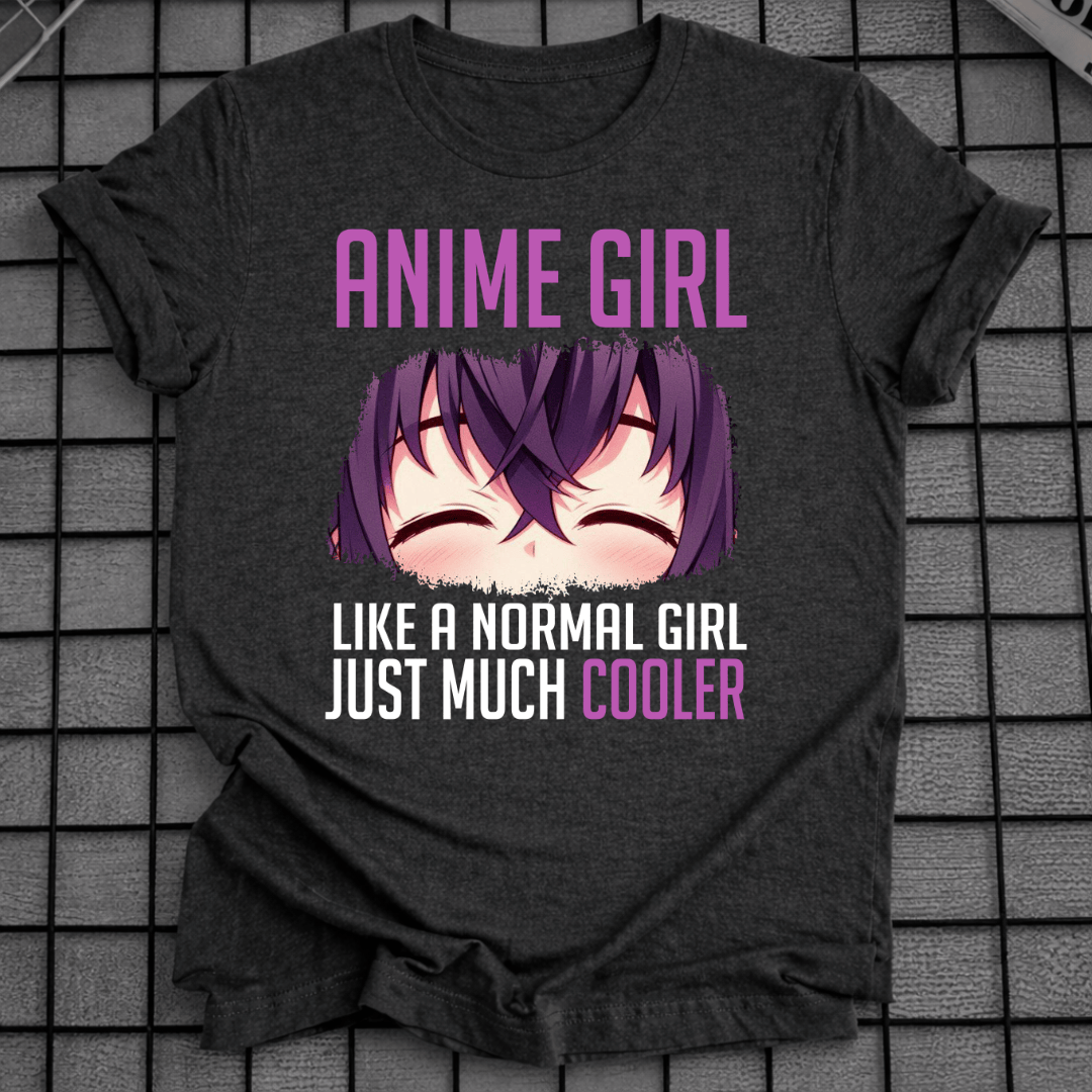 ANIME-GIRL COOLERES T-SHIRT