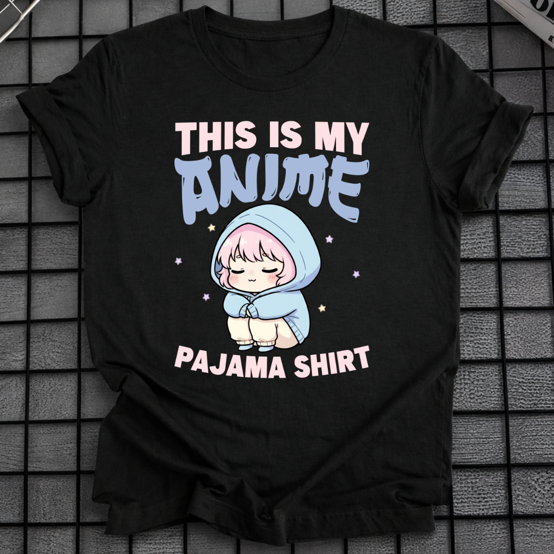 ANIME SCHLAFMÜTZE MÄDCHEN T-SHIRT