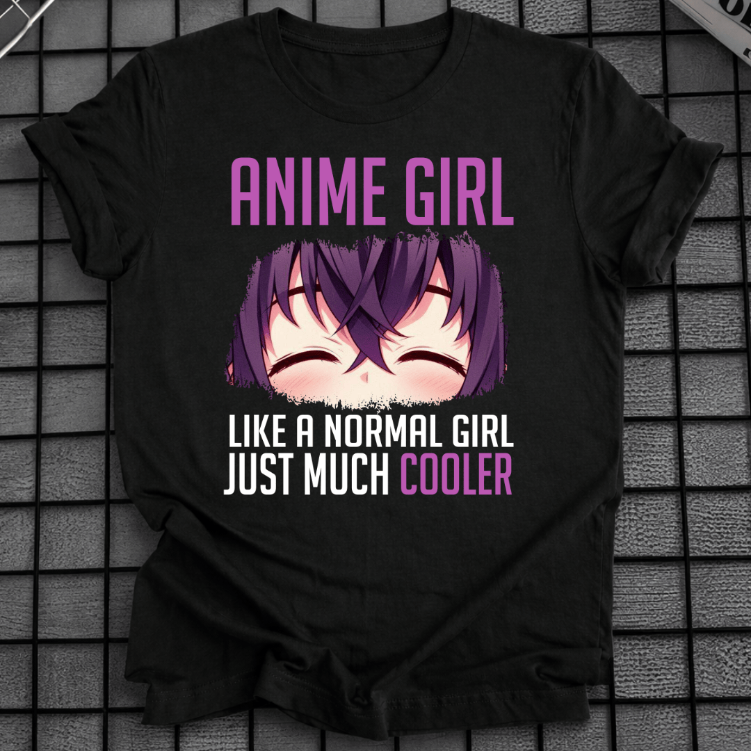 ANIME-GIRL COOLERES T-SHIRT