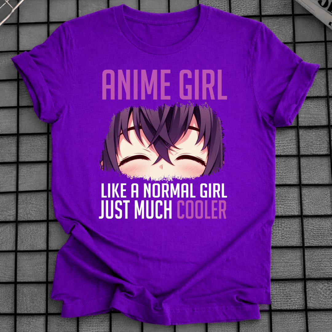 ANIME-GIRL COOLERES T-SHIRT