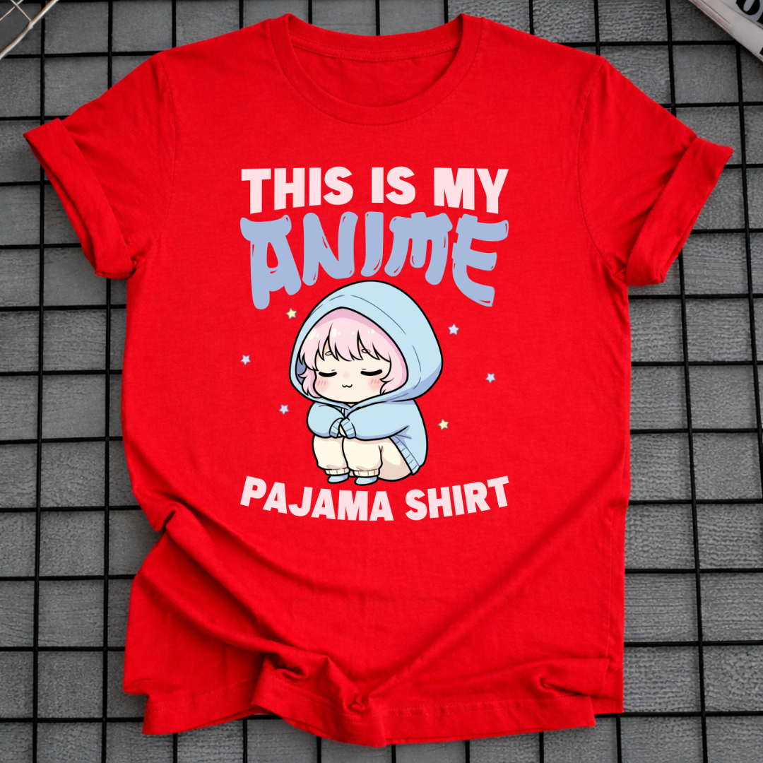 ANIME SCHLAFMÜTZE MÄDCHEN T-SHIRT