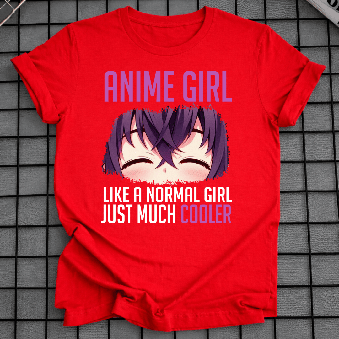 ANIME-GIRL COOLERES T-SHIRT