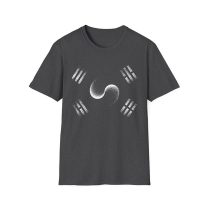 Yin Yang Taeguk Korean Flag T‑Shirt — Minimalist Zen Martial Arts Tee
