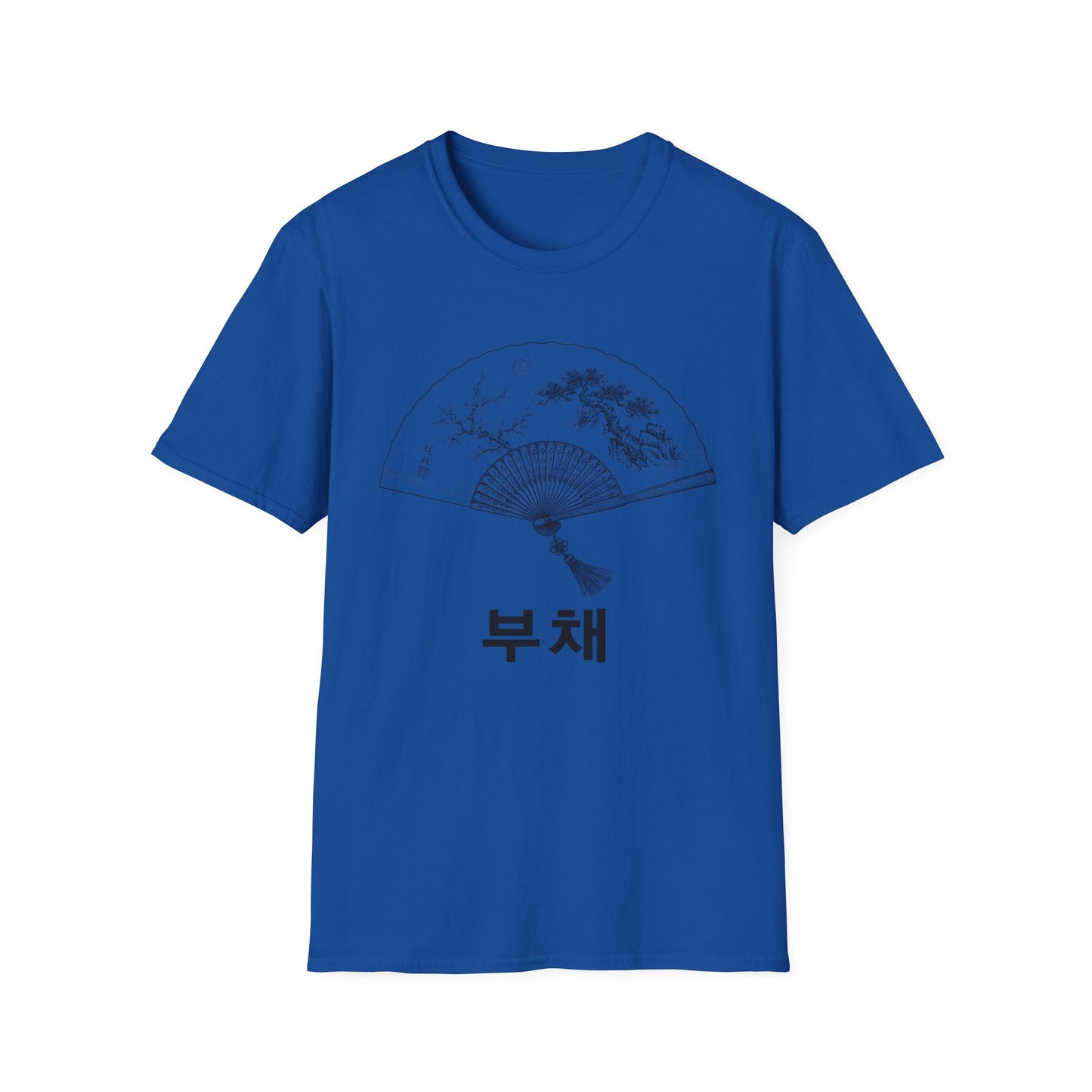 TRADITIONAL KOREAN FOLDING FAN T-SHIRT