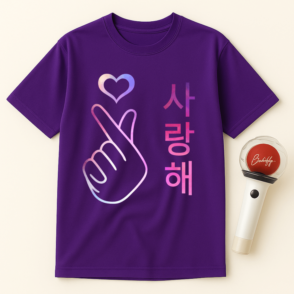 PASTEL HEART SARANGHAE UNISEX T-SHIRT