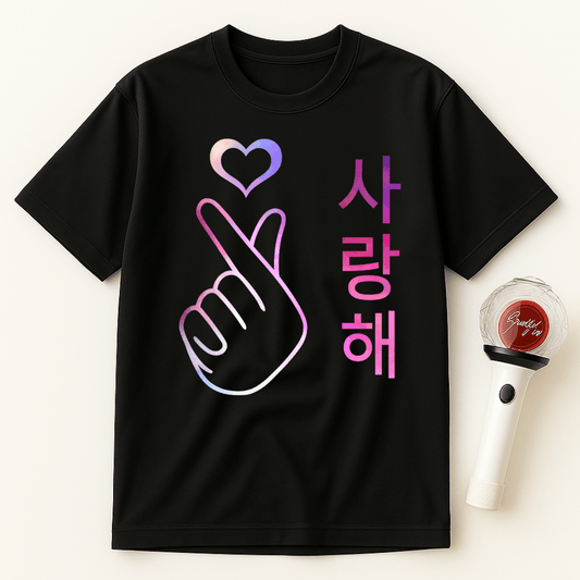 PASTEL HEART SARANGHAE UNISEX T-SHIRT