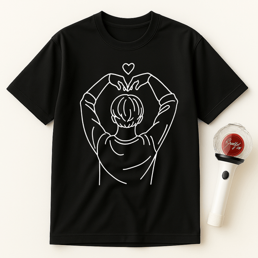 K-POP HEART POSE UNISEX T-SHIRT