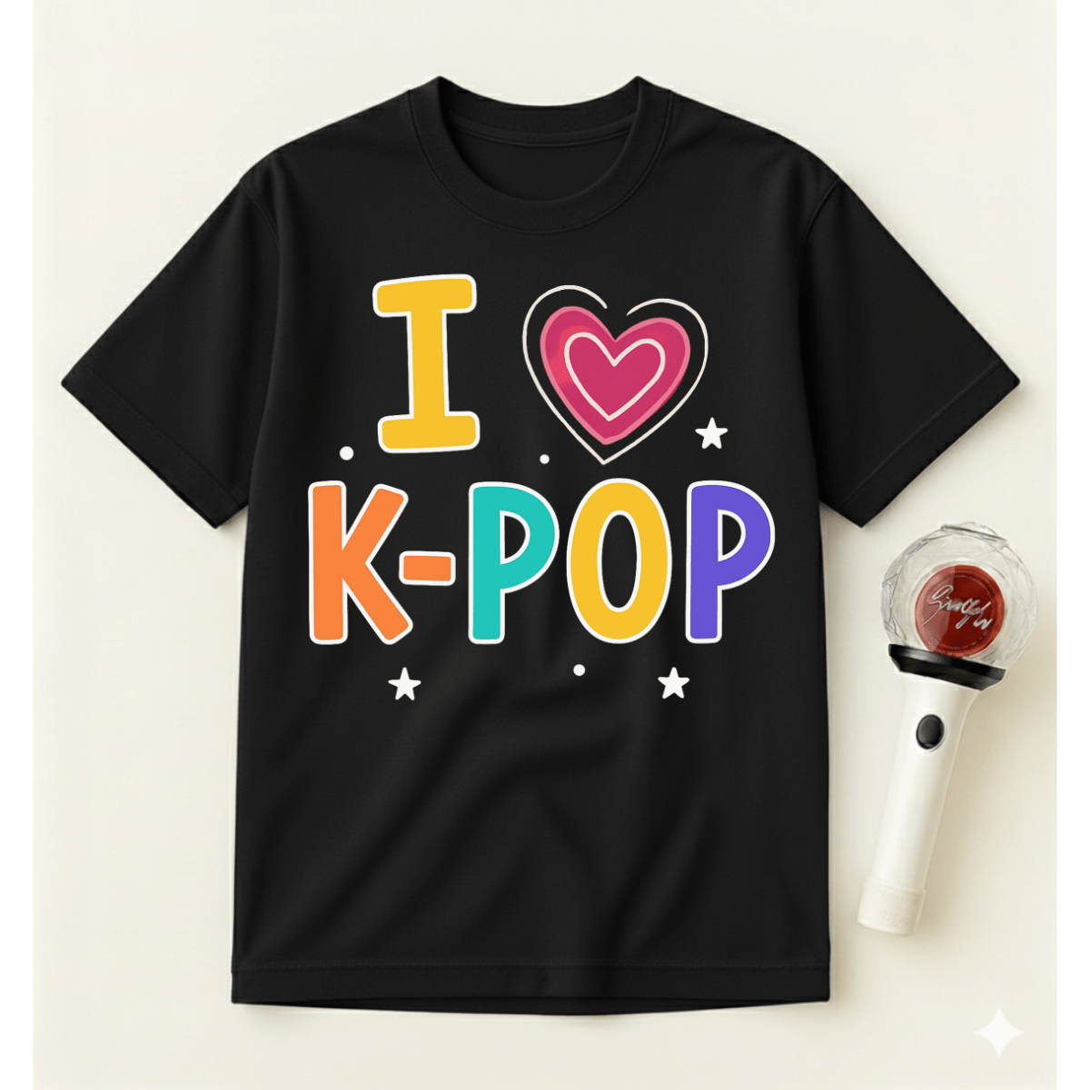 I LOVE K-POP T-SHIRT