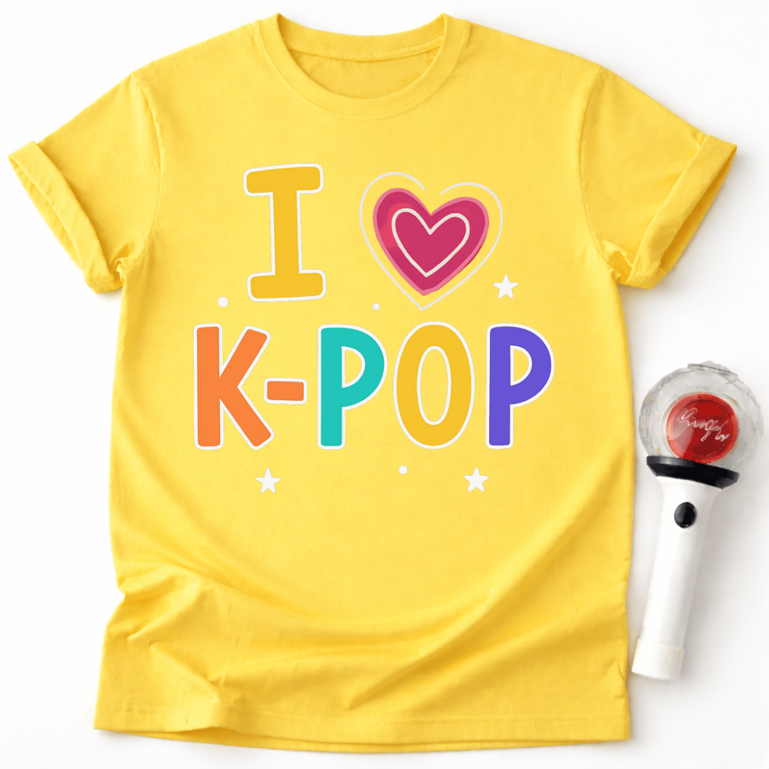 I LOVE K-POP T-SHIRT