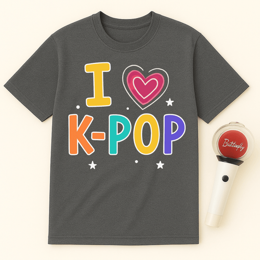 I LOVE K-POP UNISEX T-SHIRT
