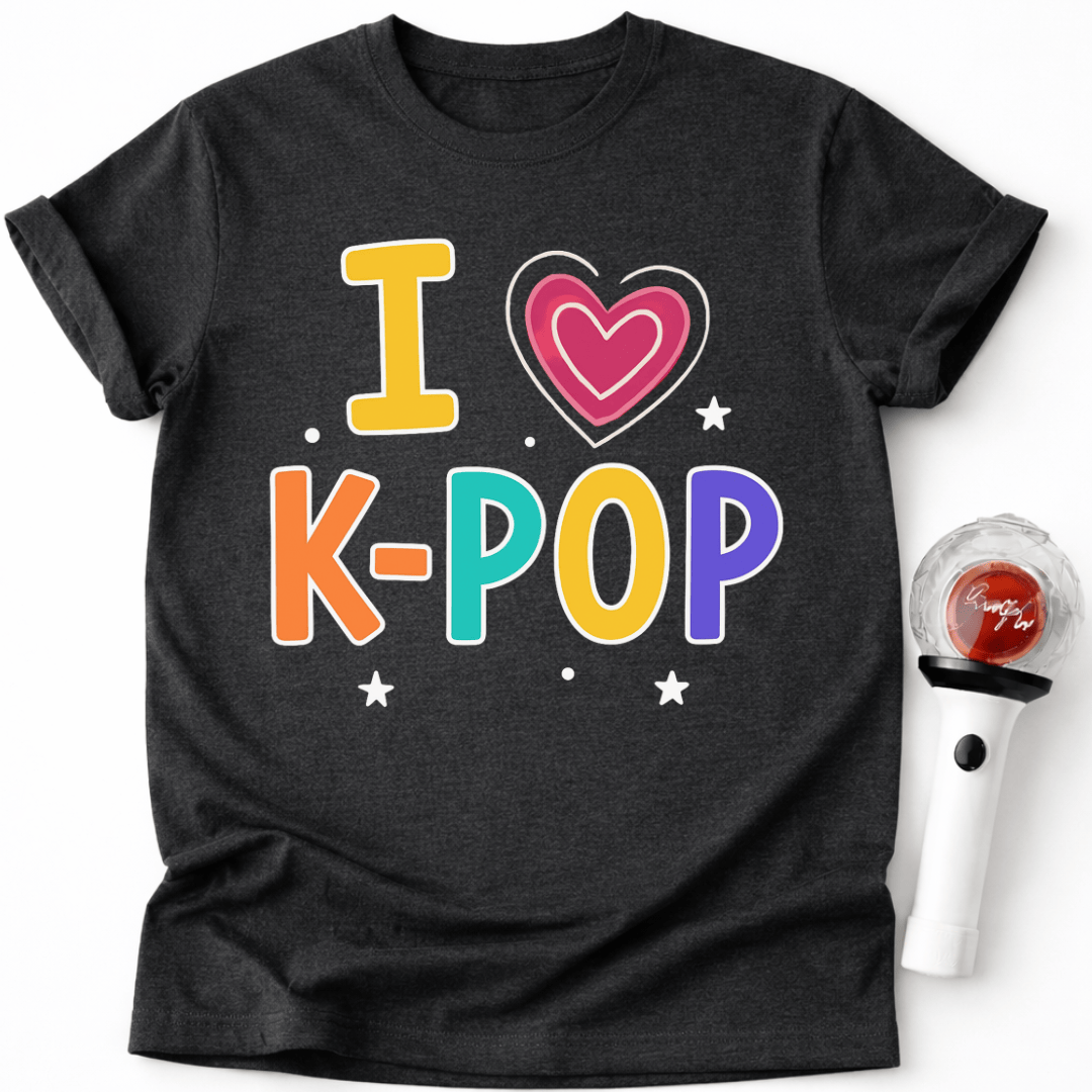 I LOVE K-POP T-SHIRT
