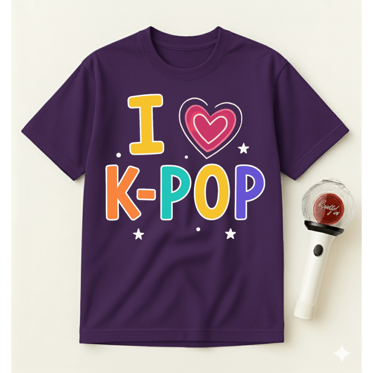 I LOVE K-POP T-SHIRT