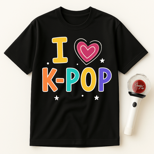 I LOVE K-POP UNISEX T-SHIRT