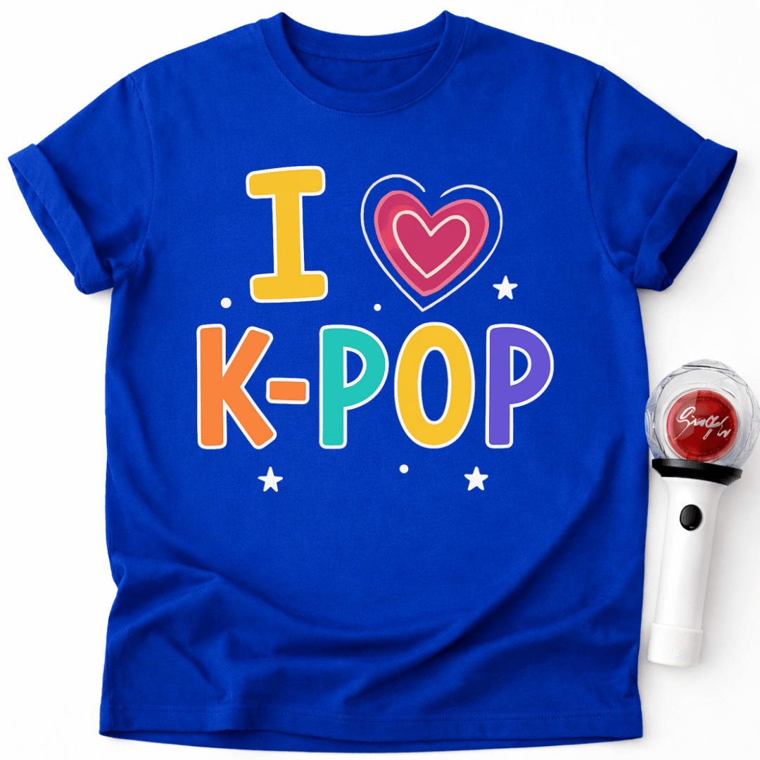 I LOVE K-POP T-SHIRT