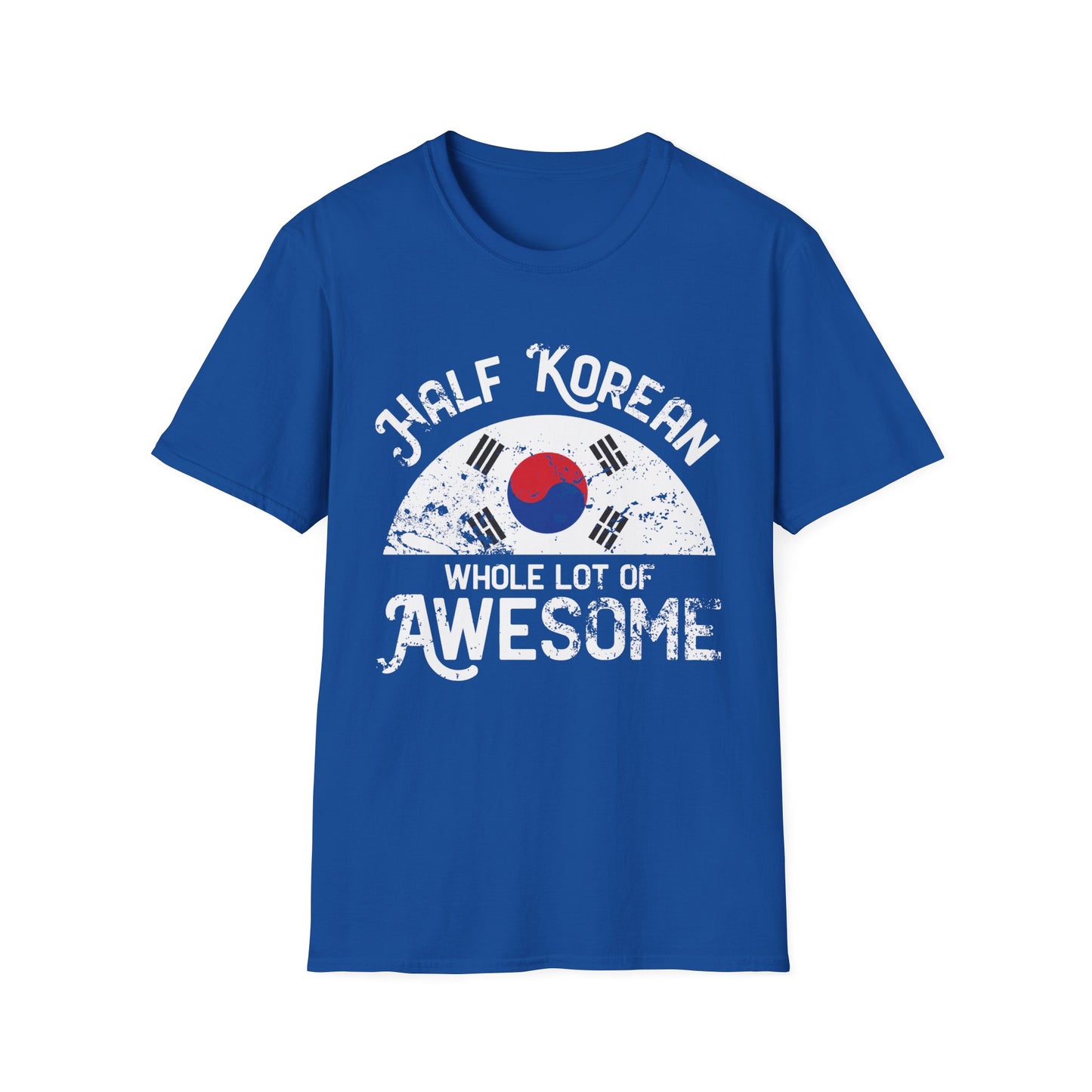 Half Korean T-Shirt — "Whole Lot of Awesome" Korean Flag Tee