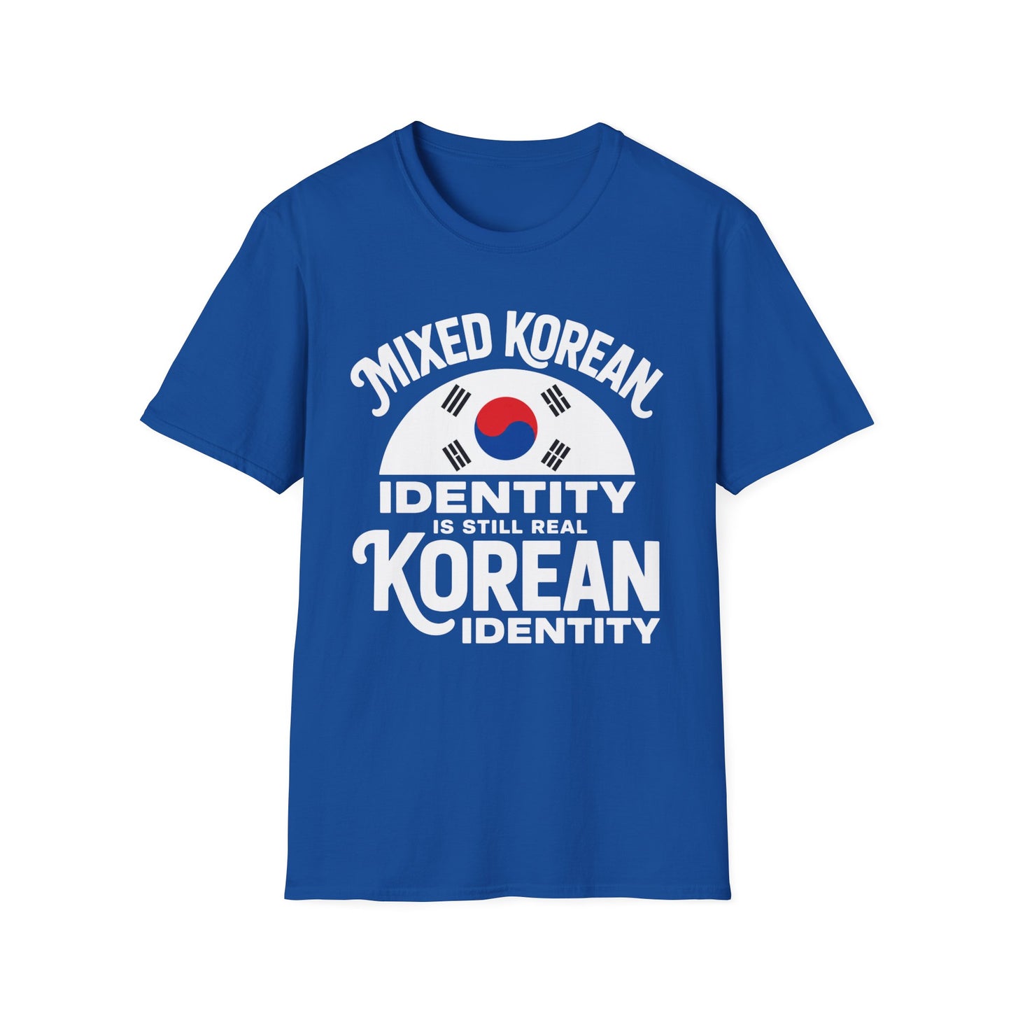 Mixed Korean Identity T-Shirt — Korean Flag Heritage Tee