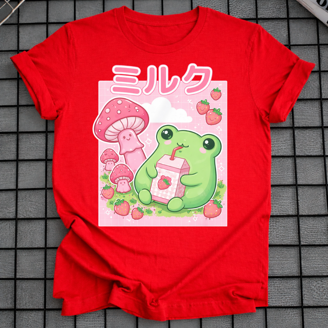 FROSCH ERDBEERMILCH T-SHIRT