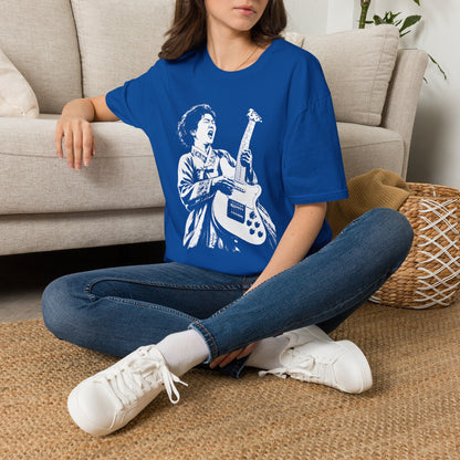 T-Shirt — Vintage Rock Guitarist Graphic Tee