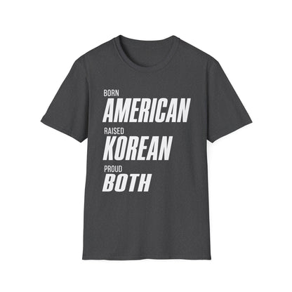 BORN AMERICAN RAISED KOREAN T-SHIRT