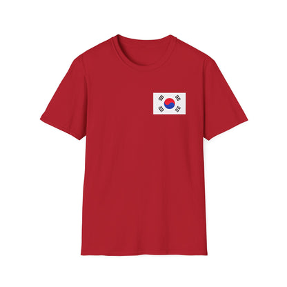 Korean Flag T-Shirt – South Korea Taegeukgi Pocket Tee
