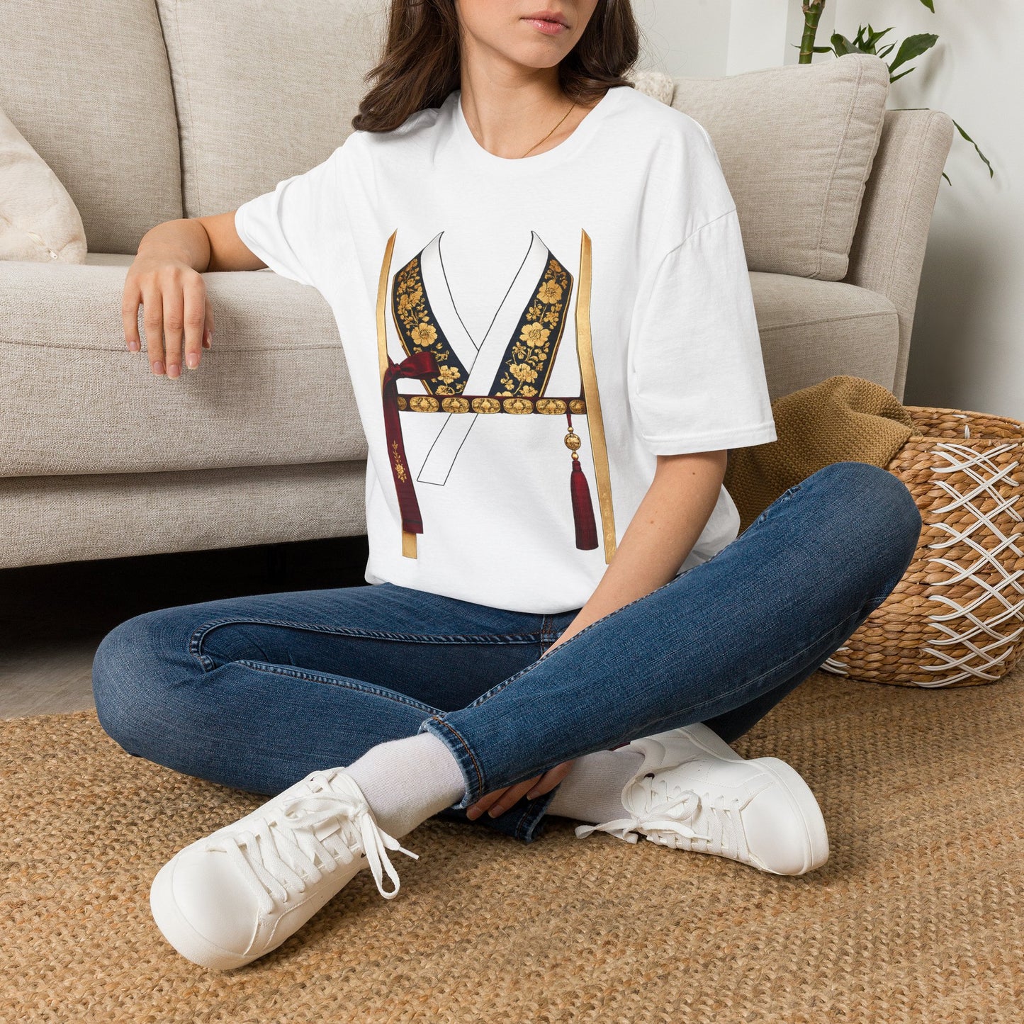 KOREAN WEDDING HANBOK COSTUME T-SHIRT