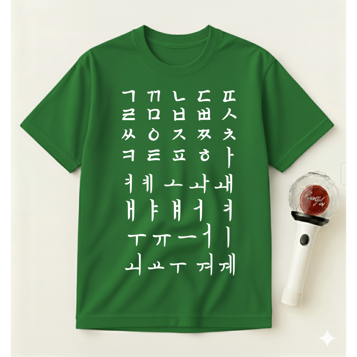 HANGUL KOREAN ALPHABET T-SHIRT
