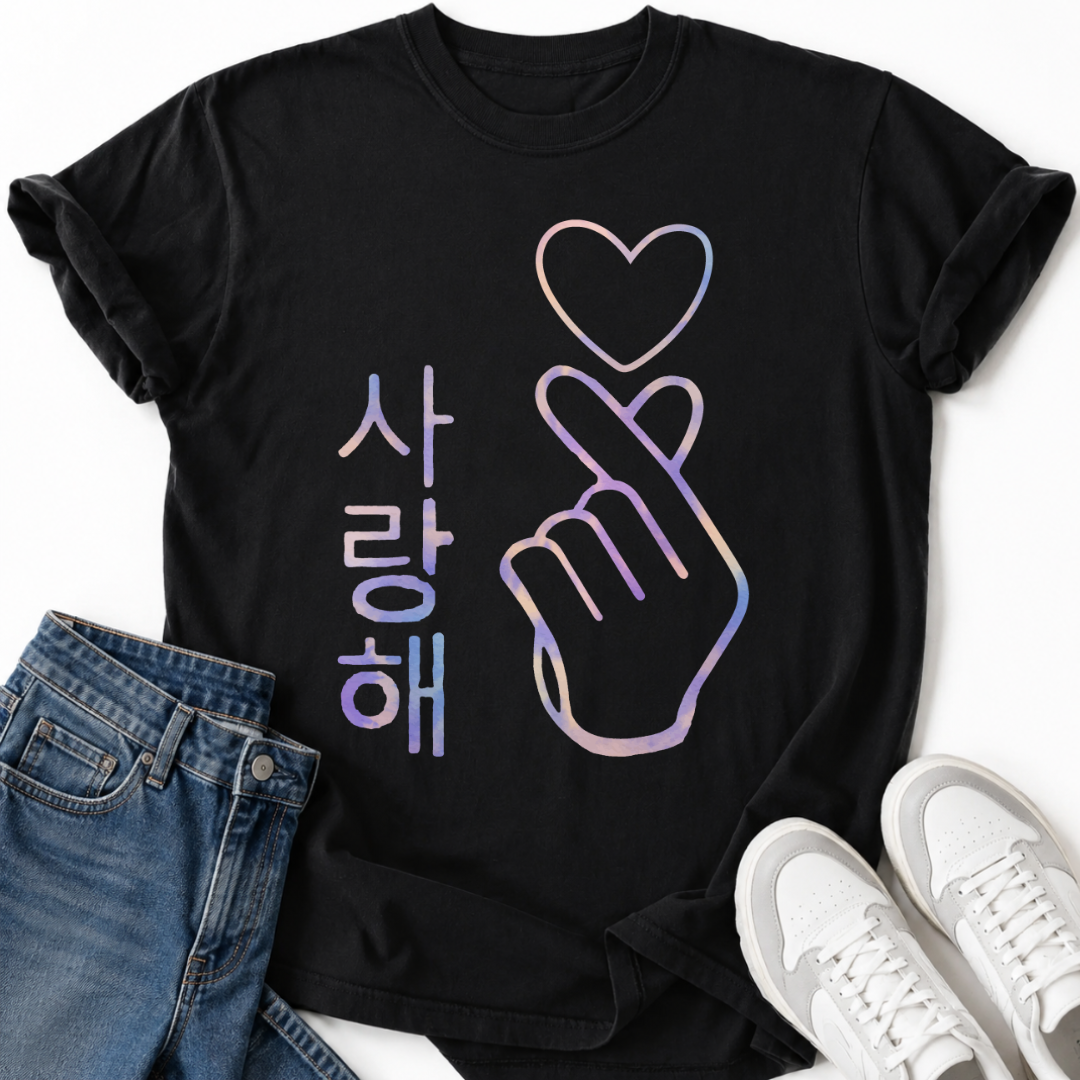 PASTEL K-POP SARANGHAE T-SHIRT