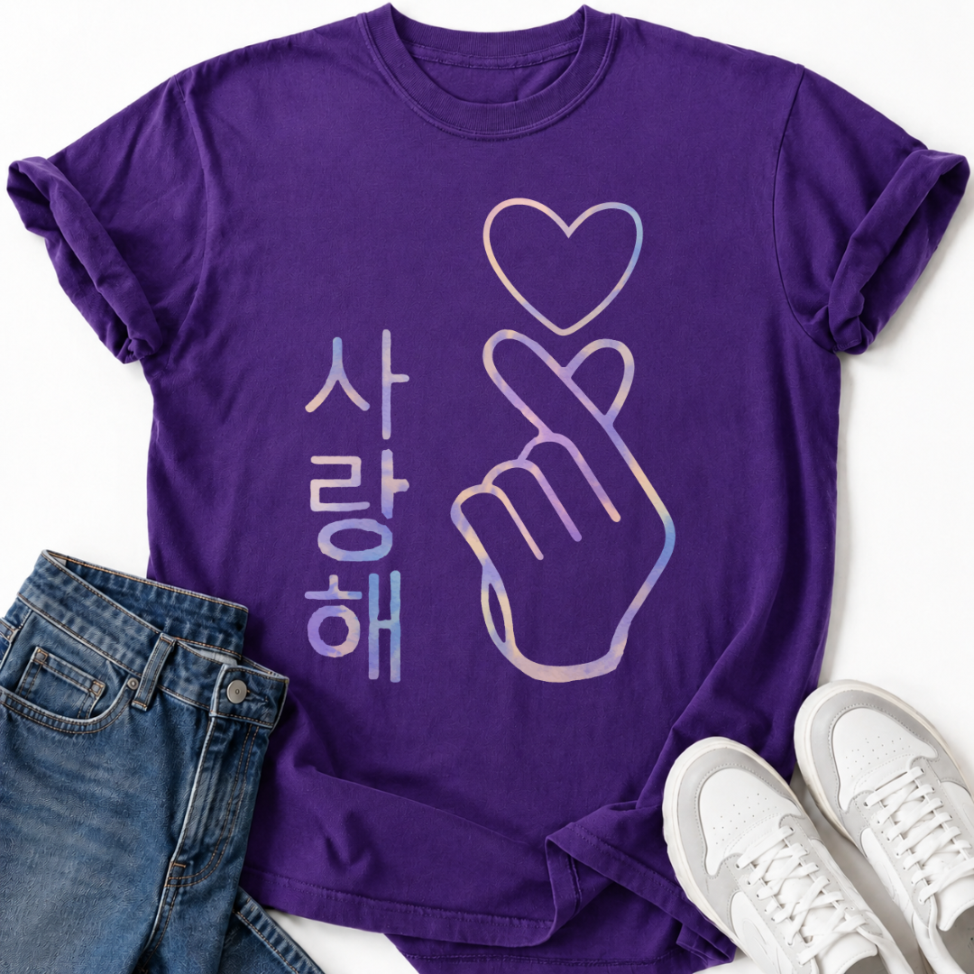 PASTEL K-POP SARANGHAE T-SHIRT
