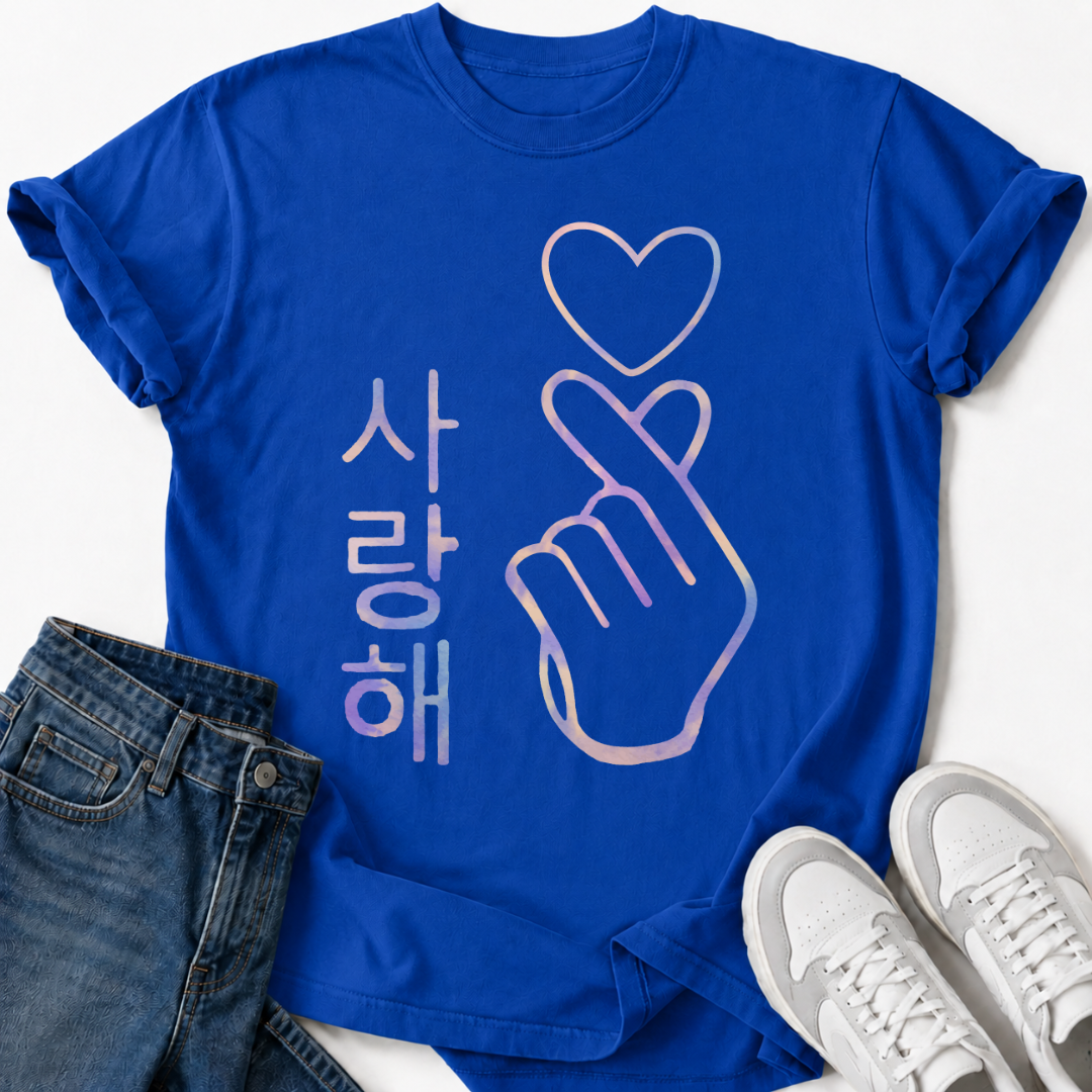 PASTEL K-POP SARANGHAE T-SHIRT