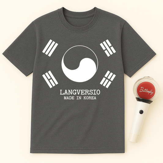 LANGVERSIO KOREA UNISEX T-SHIRT