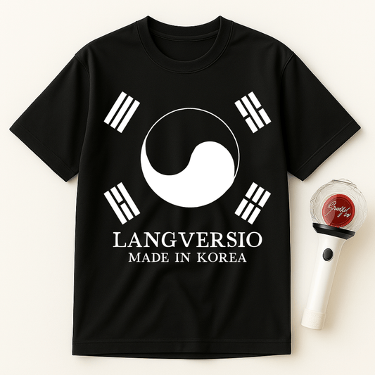 KOREAN FLAG PRIDE UNISEX T-SHIRT