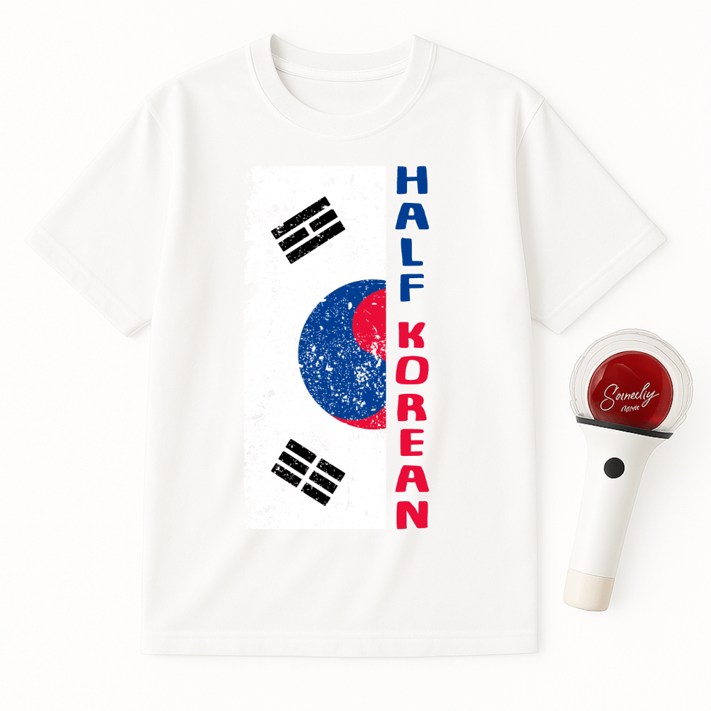 HALF KOREAN UNISEX T-SHIRT