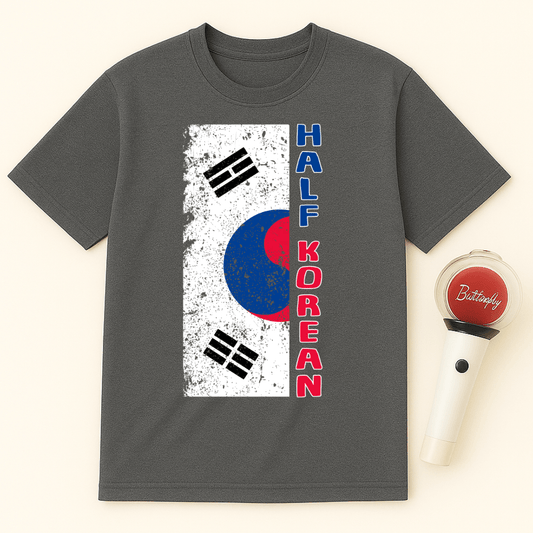 HALF KOREAN UNISEX T-SHIRT