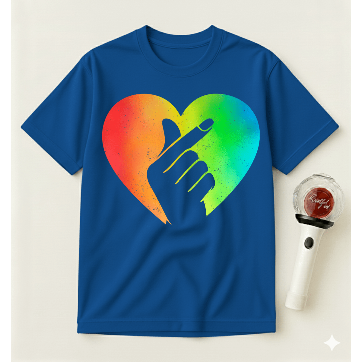 K-POP RAINBOW T-SHIRT