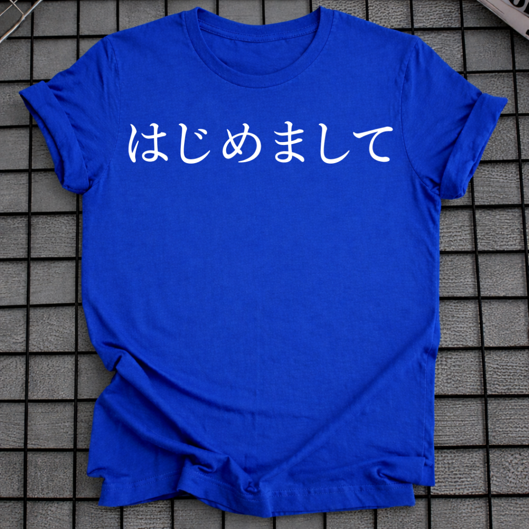 JAPANISCHES BEGRÜSSUNGS-T-SHIRT