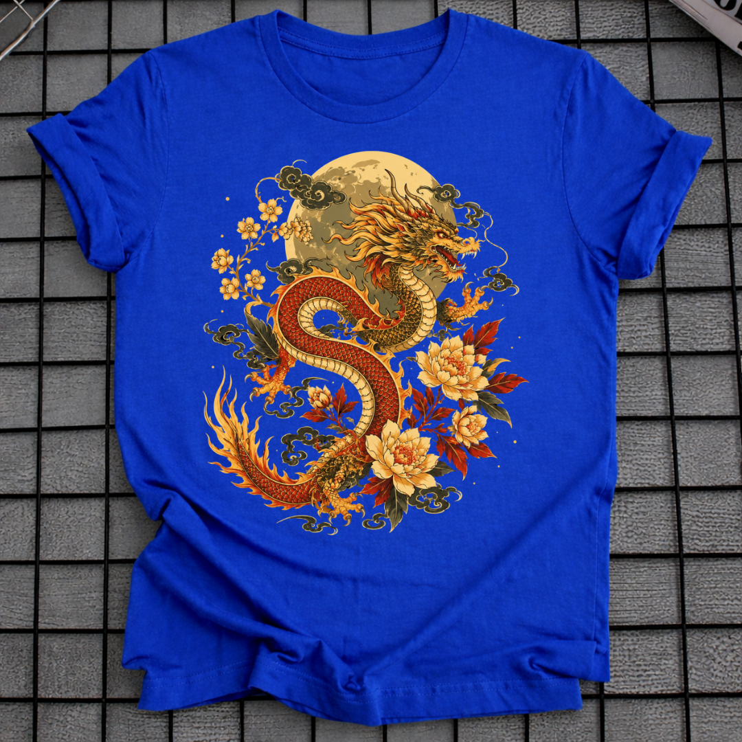 JAPANESE GOLDEN DRAGON T-SHIRT