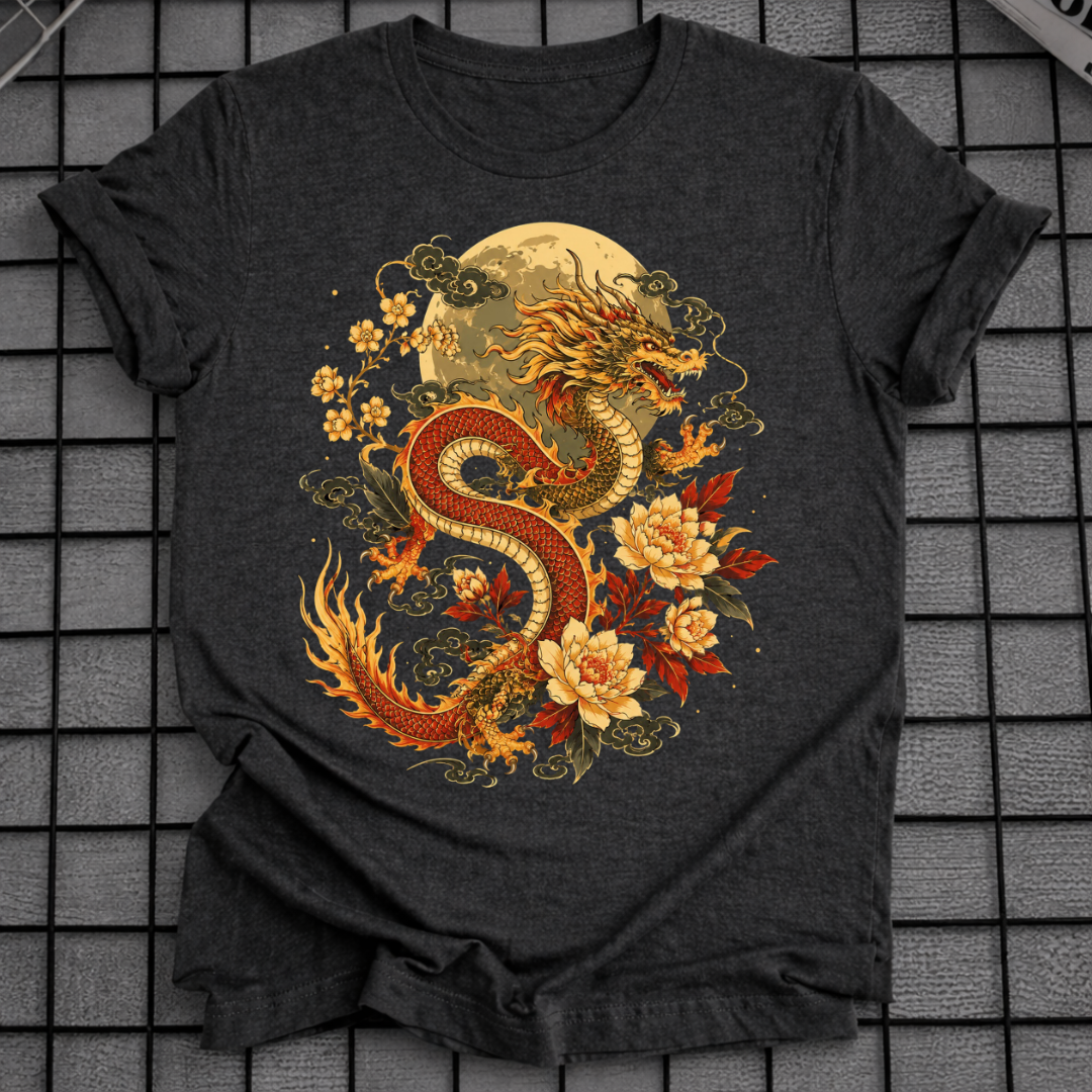 JAPANESE GOLDEN DRAGON T-SHIRT