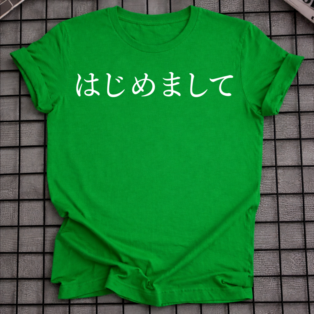 JAPANISCHES BEGRÜSSUNGS-T-SHIRT